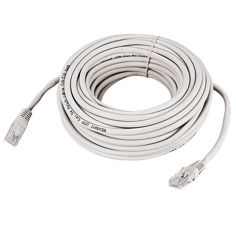 U/UTP RJ45-RJ45, CAT 5e, PVC серый, 10м, CCA