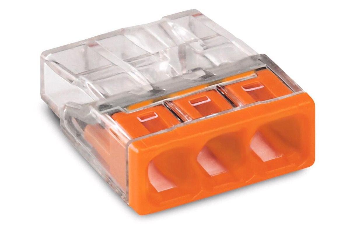 Клемма 3-проводная, 2273-203, WAGO