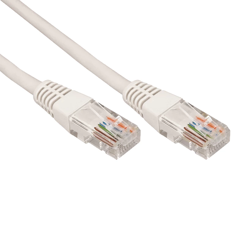 U/UTP RJ45-RJ45, CAT 5e, PVC серый, 10м, CCA